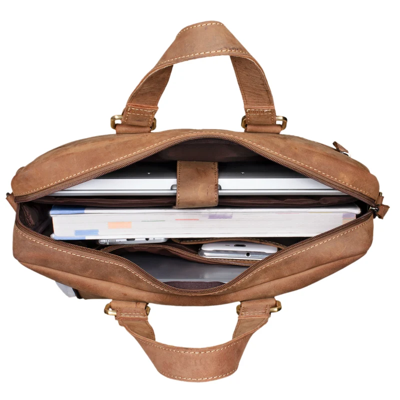 "Jonte" Vintage Ledertasche Businesstasche