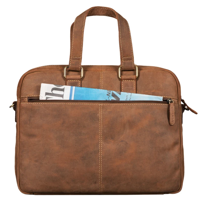 "Jonte" Vintage Ledertasche Businesstasche