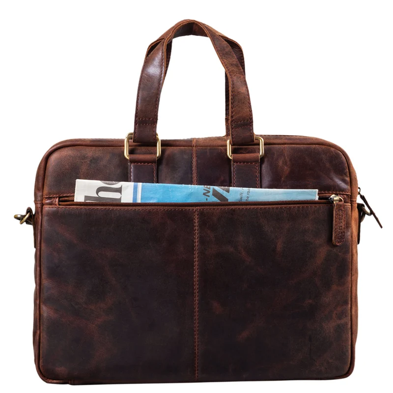 "Jonte" Vintage Ledertasche Businesstasche