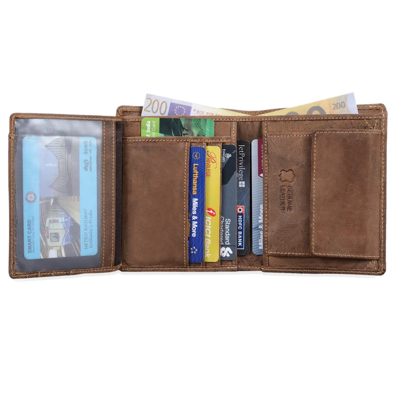 "Marc" Portemonnaie Männer Leder in Geschenkbox