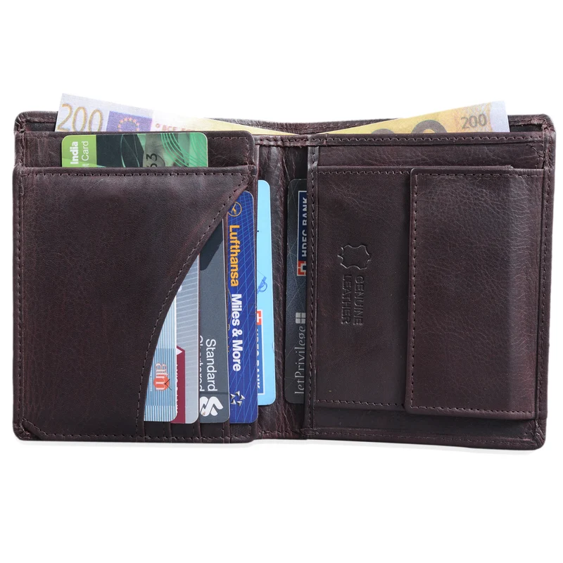 "Marc" Portemonnaie Männer Leder in Geschenkbox