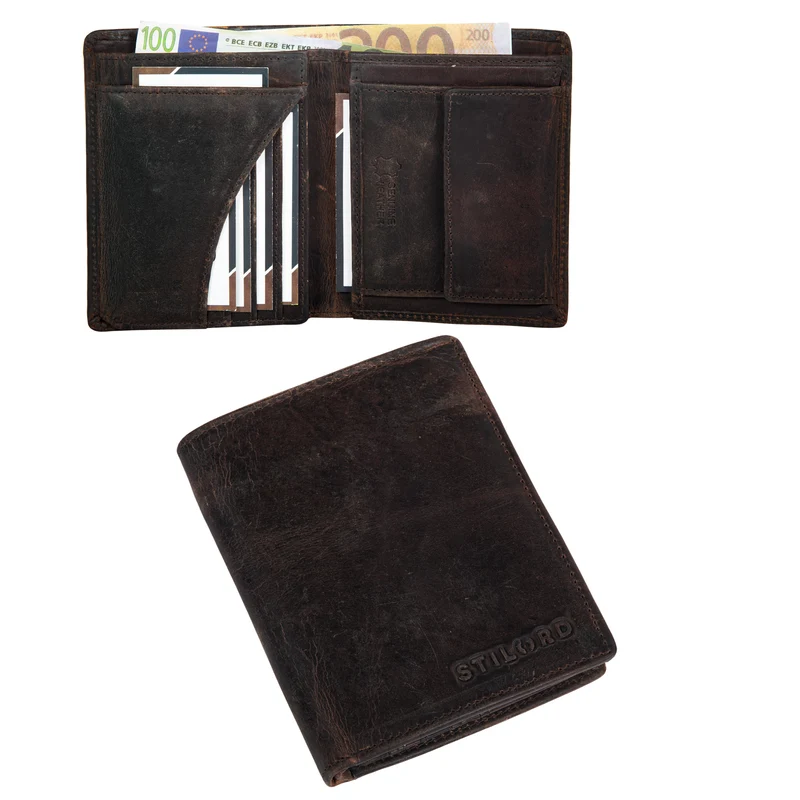 "Marc" Portemonnaie Männer Leder in Geschenkbox