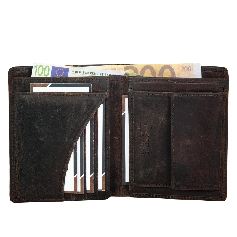 "Marc" Portemonnaie Männer Leder in Geschenkbox