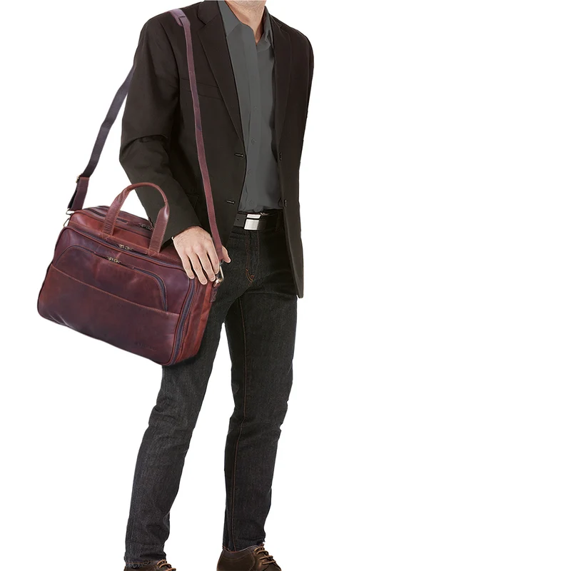 "Artemis" Vintage Lehrertasche Leder Aktentasche