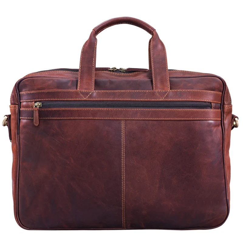 "Artemis" Vintage Lehrertasche Leder Aktentasche