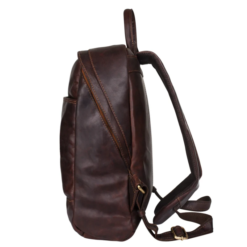 "Marco" Uni Rucksack Leder Vintage