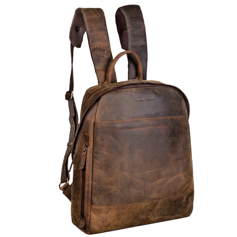 "Marco" Uni Rucksack Leder Vintage