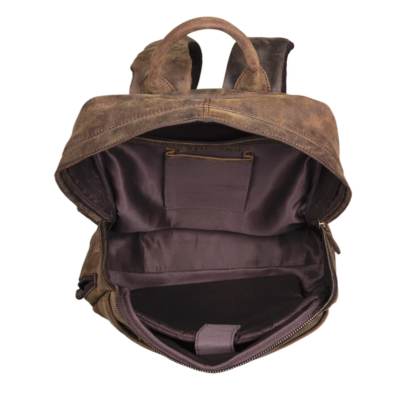 "Marco" Uni Rucksack Leder Vintage
