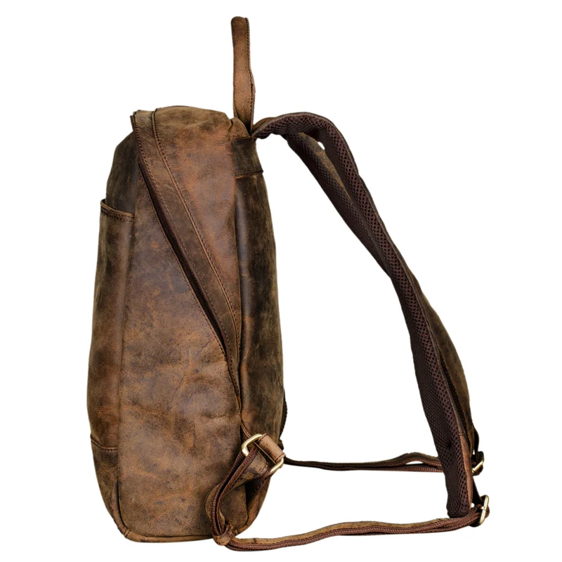 "Marco" Uni Rucksack Leder Vintage