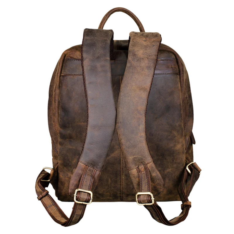 "Marco" Uni Rucksack Leder Vintage