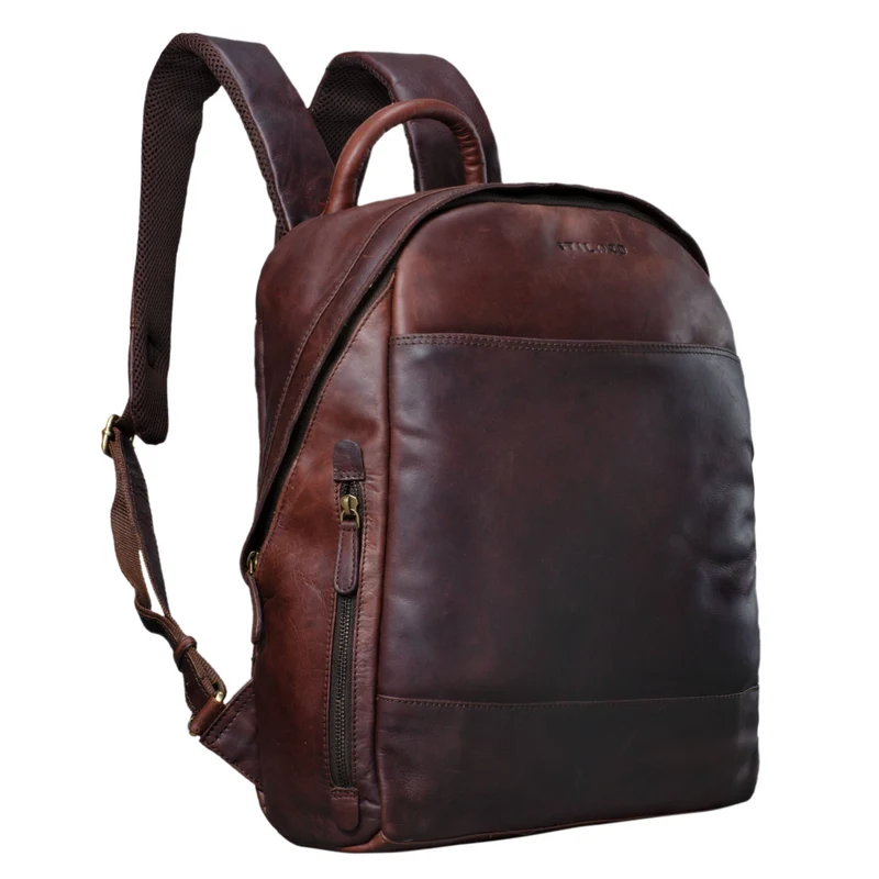 "Marco" Uni Rucksack Leder Vintage