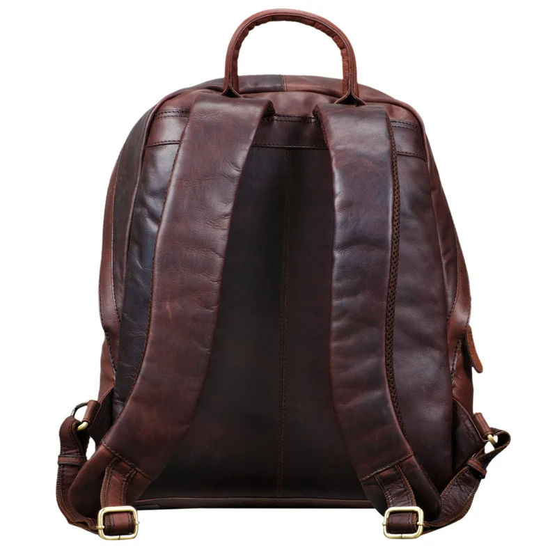 "Marco" Uni Rucksack Leder Vintage