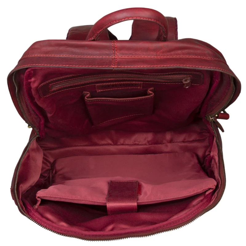 "Marco" Uni Rucksack Leder Vintage