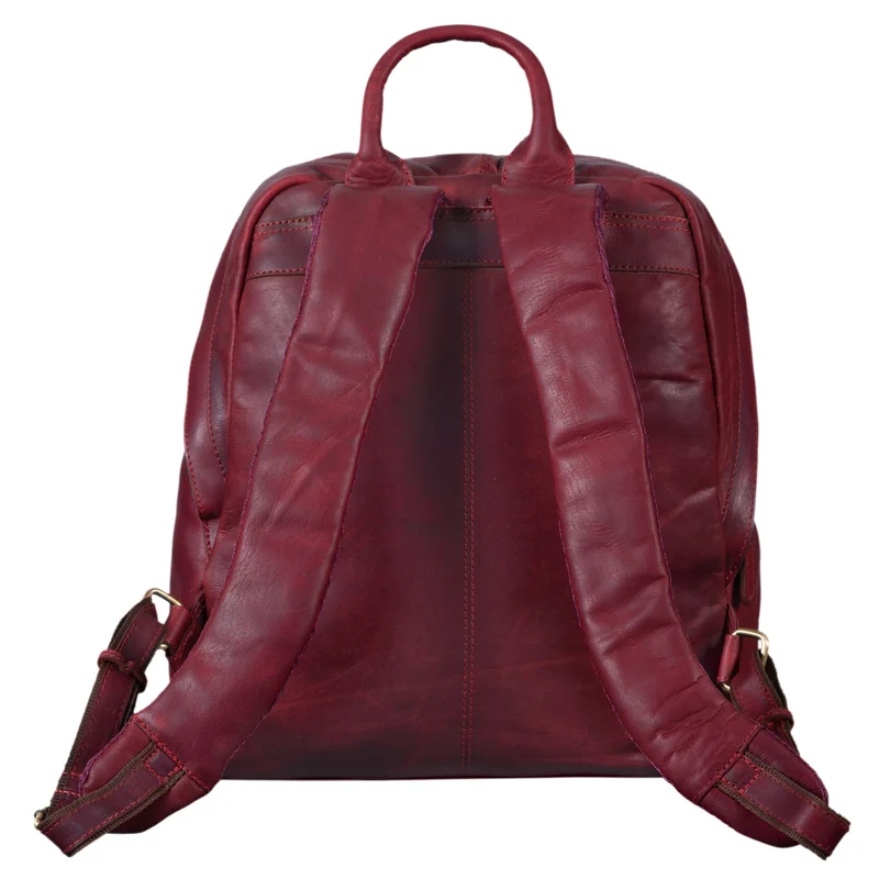 "Marco" Uni Rucksack Leder Vintage