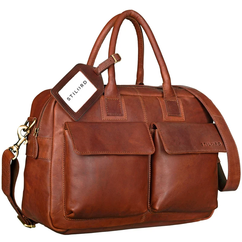 "Carlo" Laptoptasche Leder Herren
