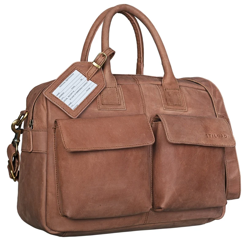 "Carlo" Laptoptasche Leder Herren