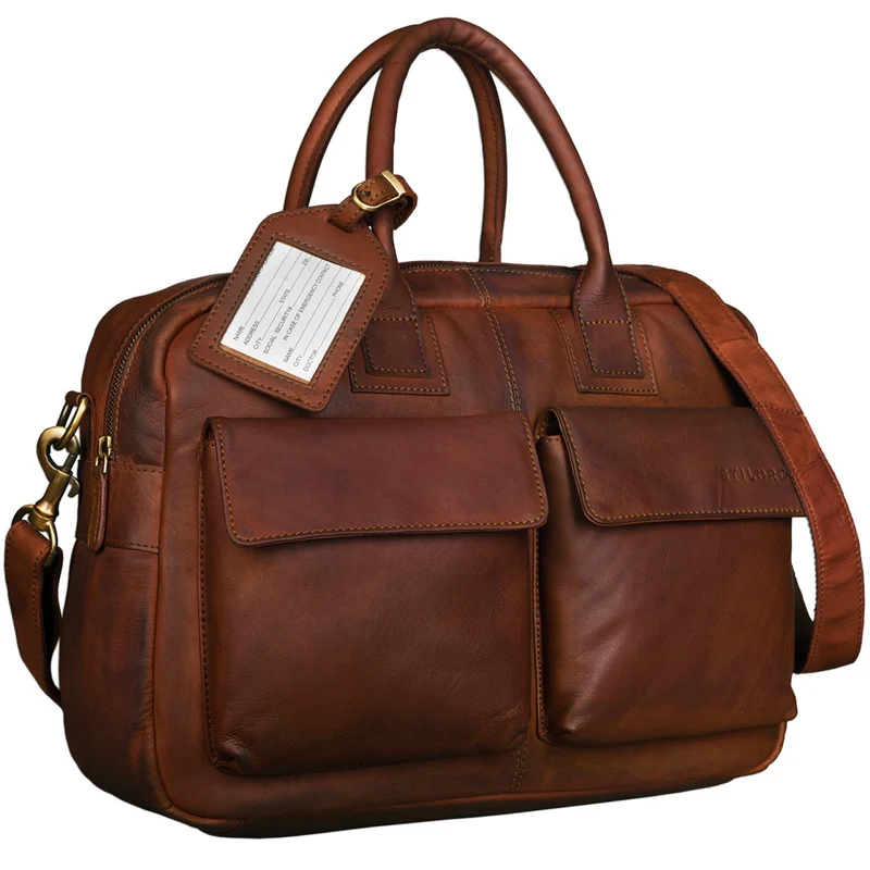 "Carlo" Laptoptasche Leder Herren