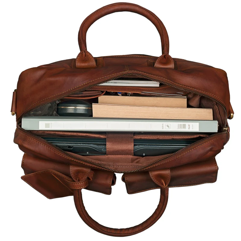 "Carlo" Laptoptasche Leder Herren