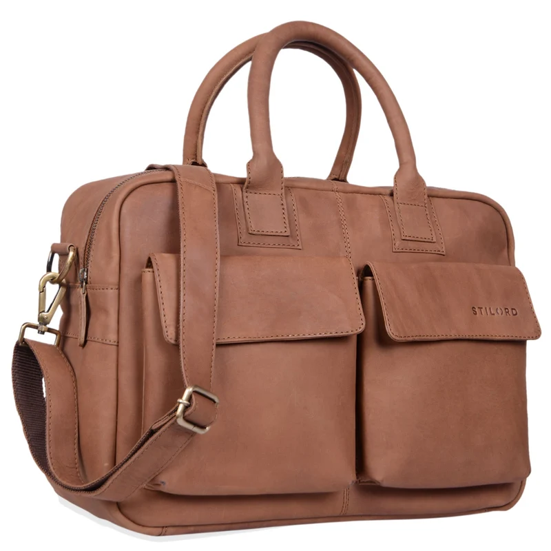 "Carlo" Laptoptasche Leder Herren