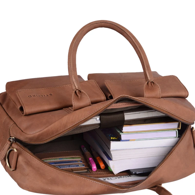 "Carlo" Laptoptasche Leder Herren