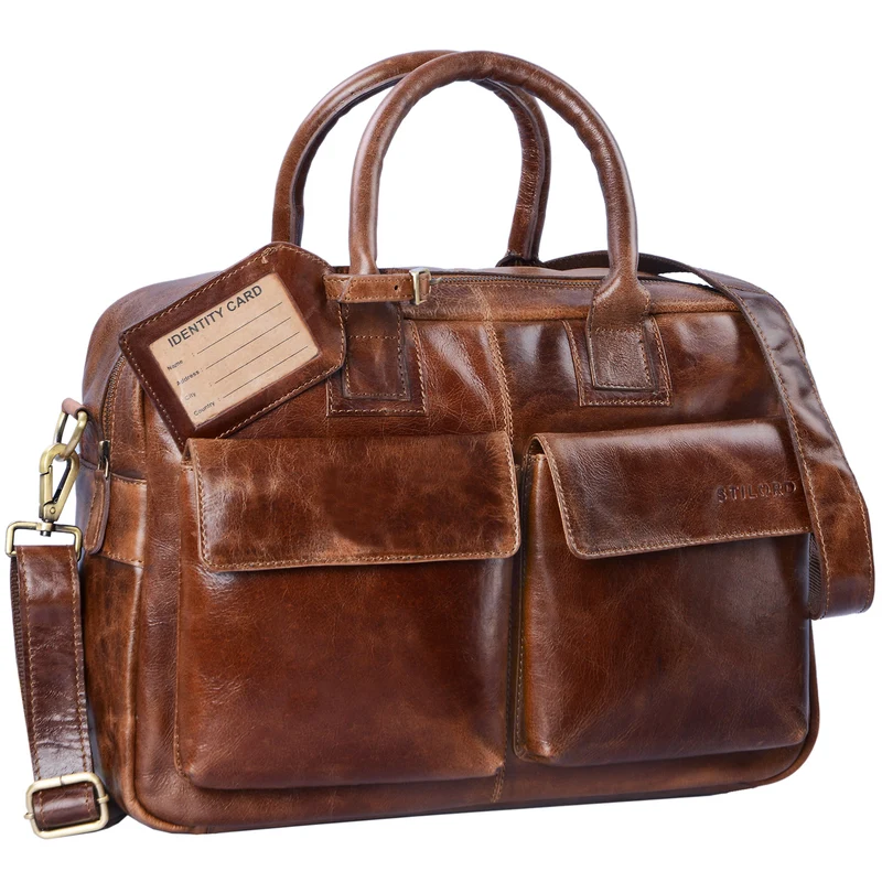 "Carlo" Laptoptasche Leder Herren