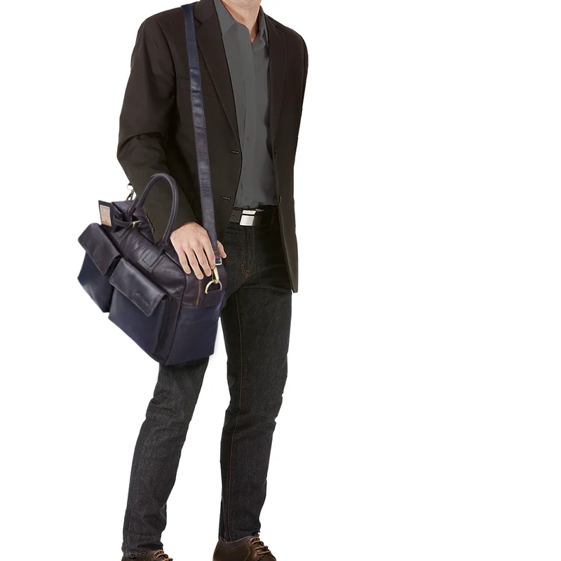 "Carlo" Laptoptasche Leder Herren
