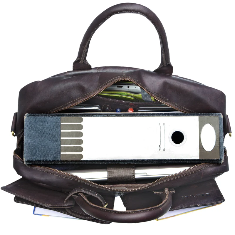 "Carlo" Laptoptasche Leder Herren