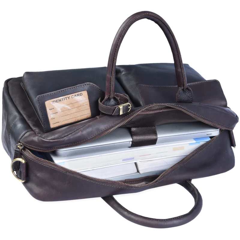 "Carlo" Laptoptasche Leder Herren