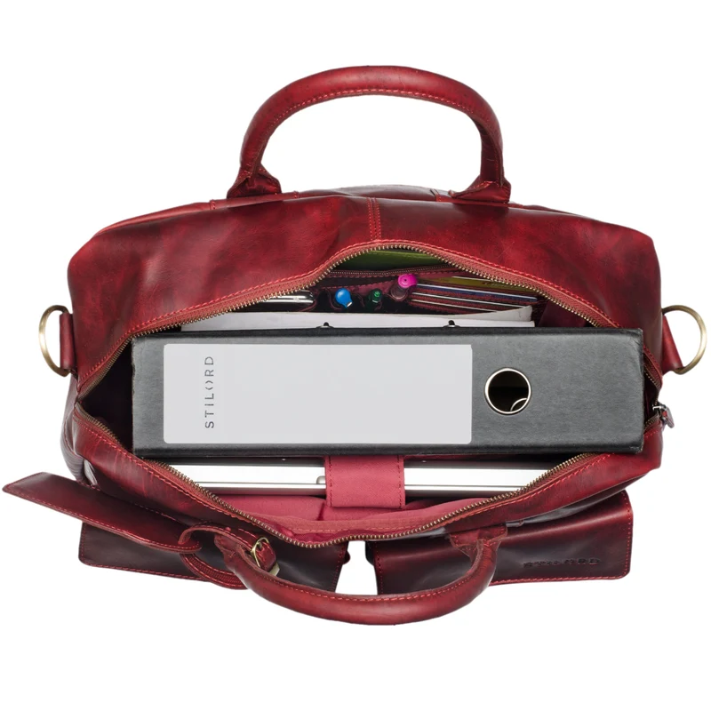 "Carlo" Laptoptasche Leder Herren