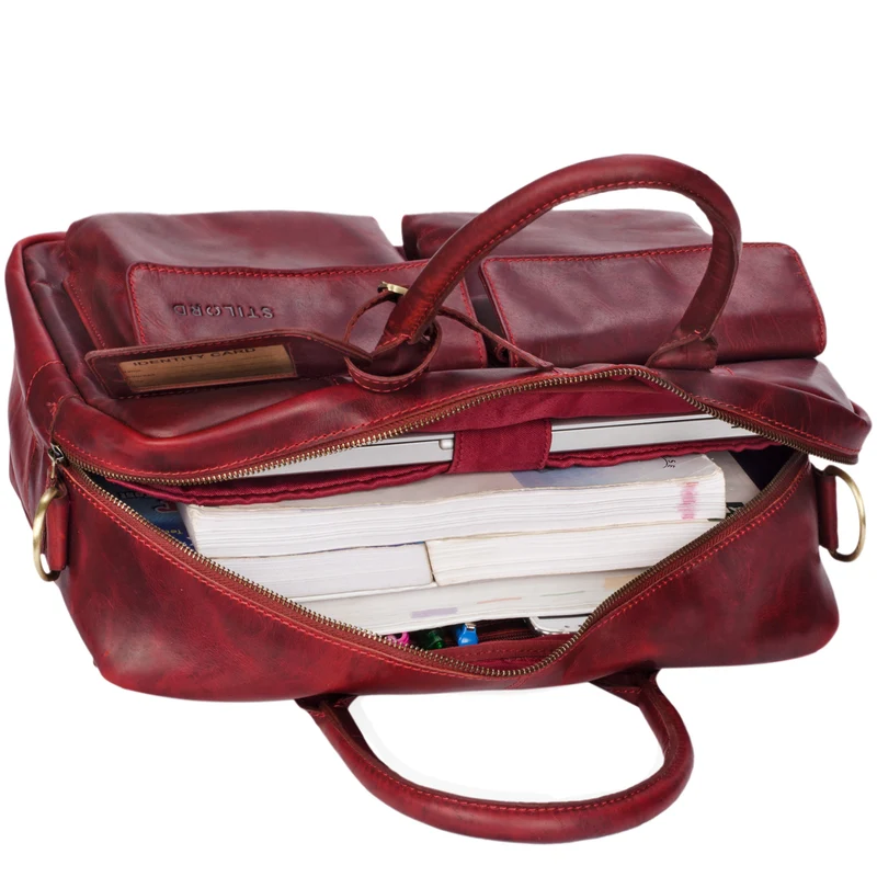 "Carlo" Laptoptasche Leder Herren