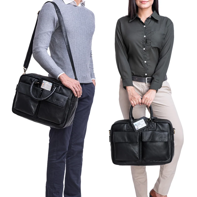 "Carlo" Laptoptasche Leder Herren