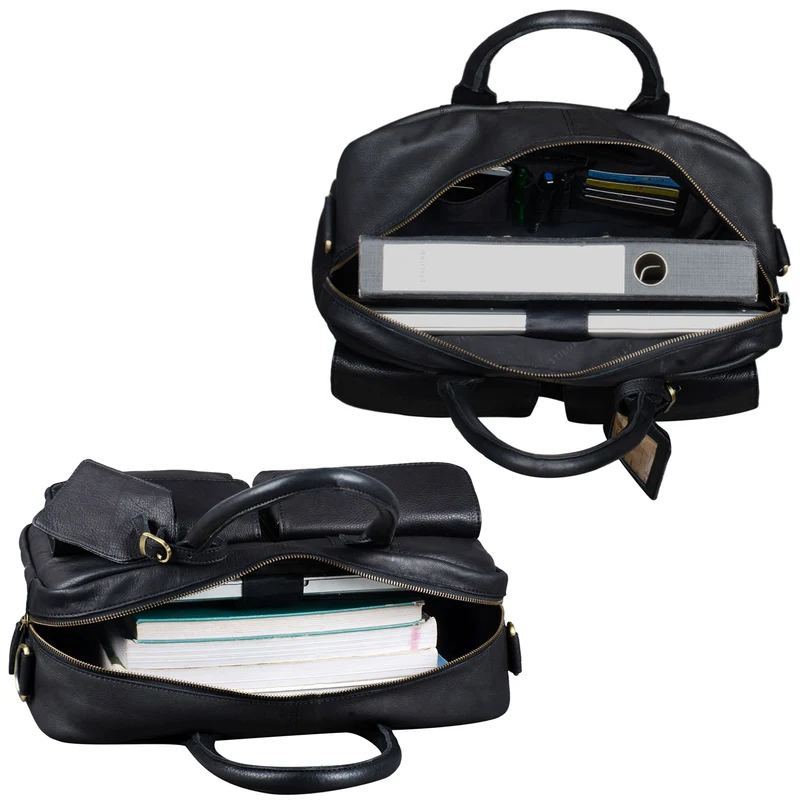 "Carlo" Laptoptasche Leder Herren
