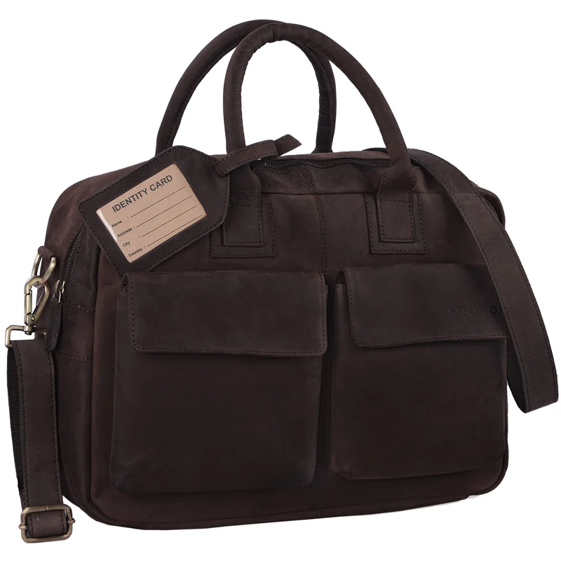 "Carlo" Laptoptasche Leder Herren