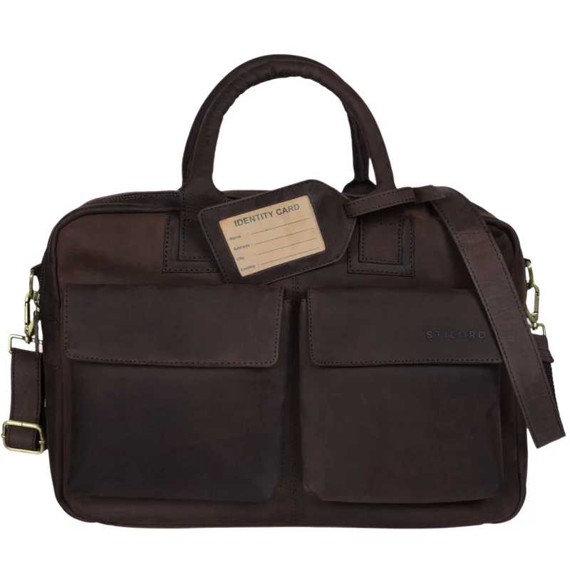 "Carlo" Laptoptasche Leder Herren