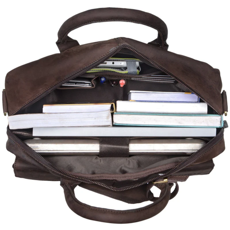 "Carlo" Laptoptasche Leder Herren