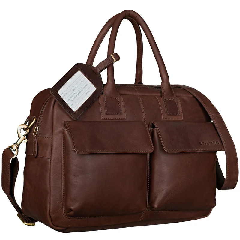 "Carlo" Laptoptasche Leder Herren