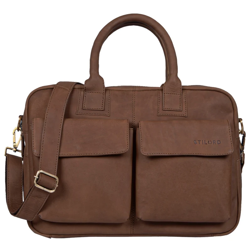 "Carlo" Laptoptasche Leder Herren