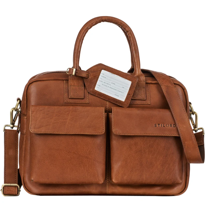 "Carlo" Laptoptasche Leder Herren
