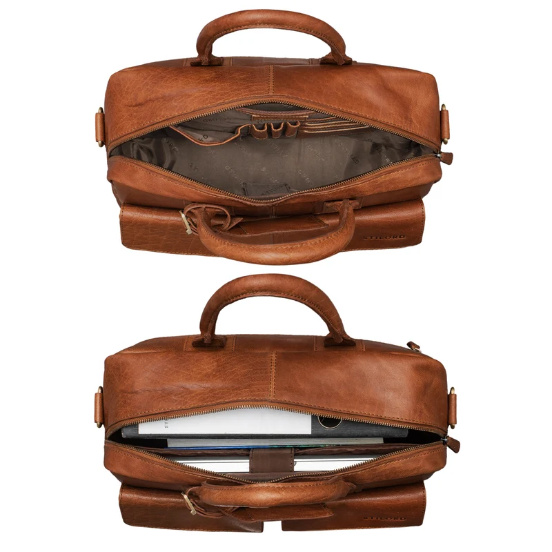 "Carlo" Laptoptasche Leder Herren