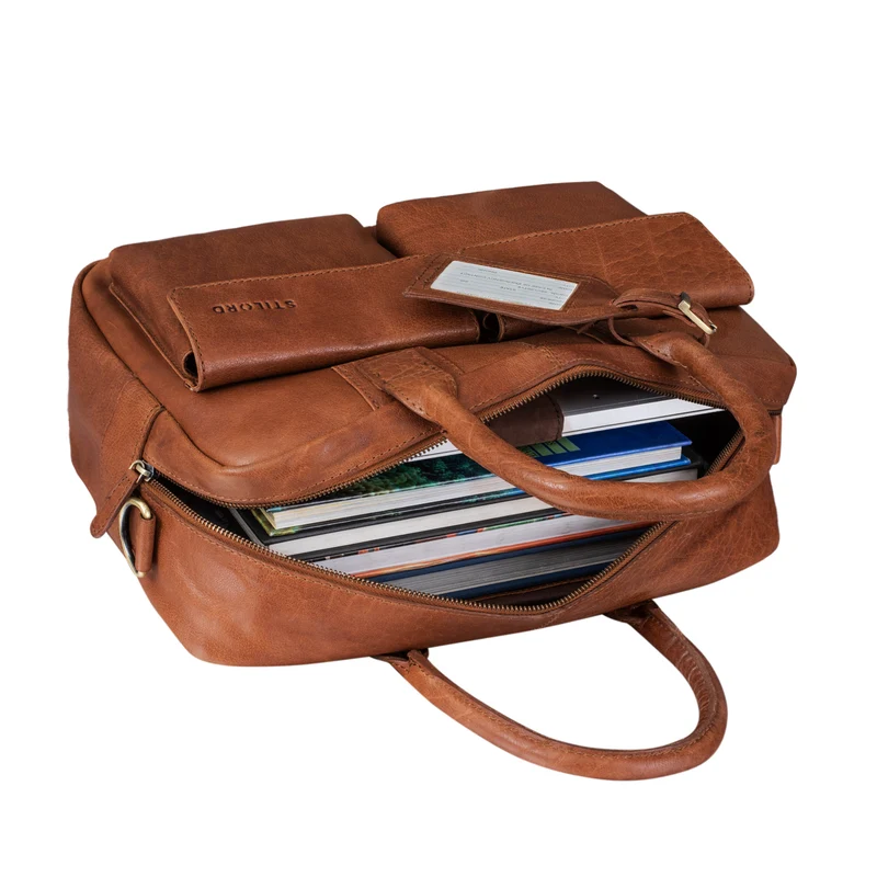 "Carlo" Laptoptasche Leder Herren