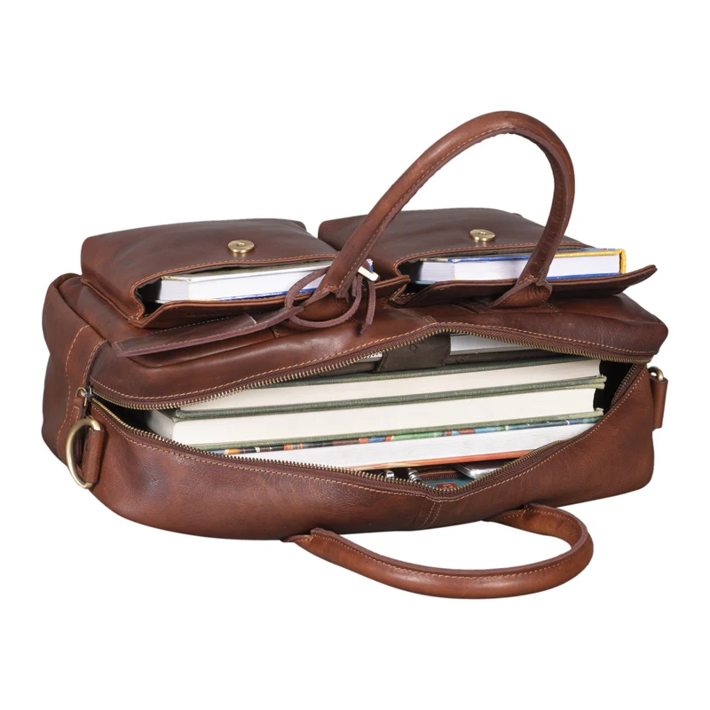 "Carlo" Laptoptasche Leder Herren