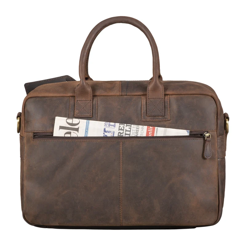 "Carlo" Laptoptasche Leder Herren