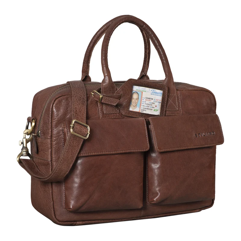 "Carlo" Laptoptasche Leder Herren