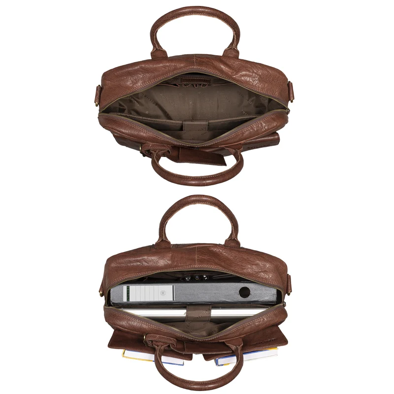 "Carlo" Laptoptasche Leder Herren