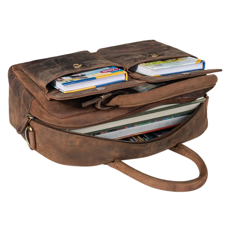 "Carlo" Laptoptasche Leder Herren