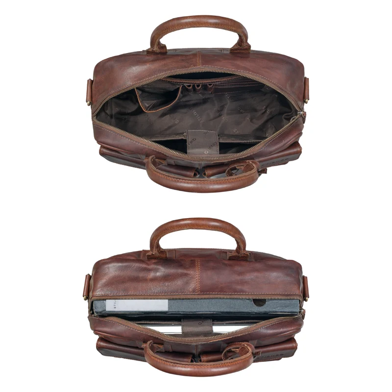 "Carlo" Laptoptasche Leder Herren