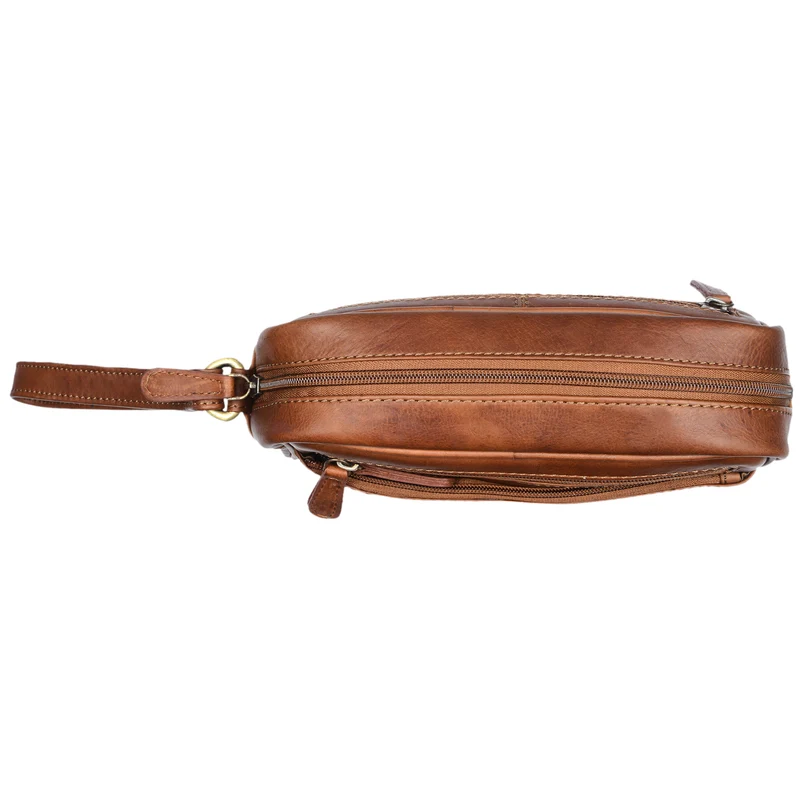 "Valerio" Handgelenktasche Herren Leder
