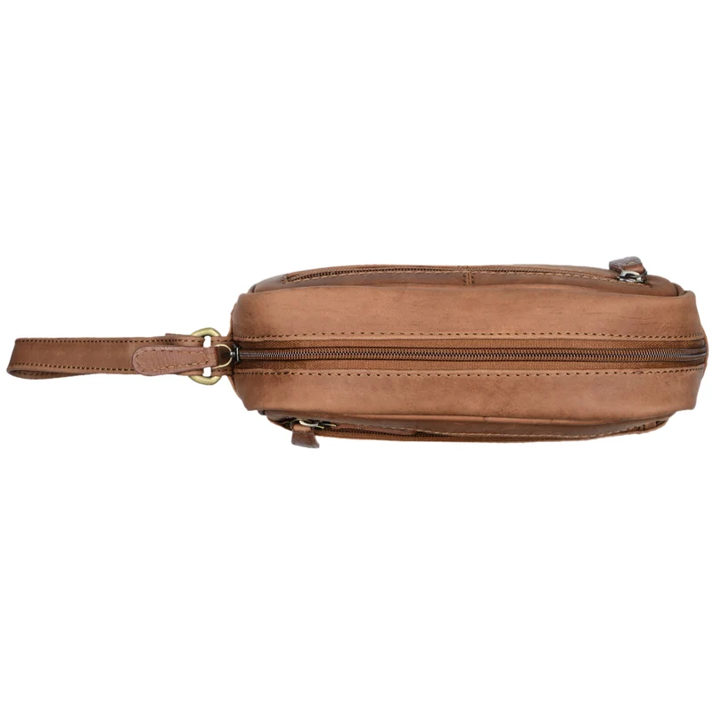 "Valerio" Handgelenktasche Herren Leder