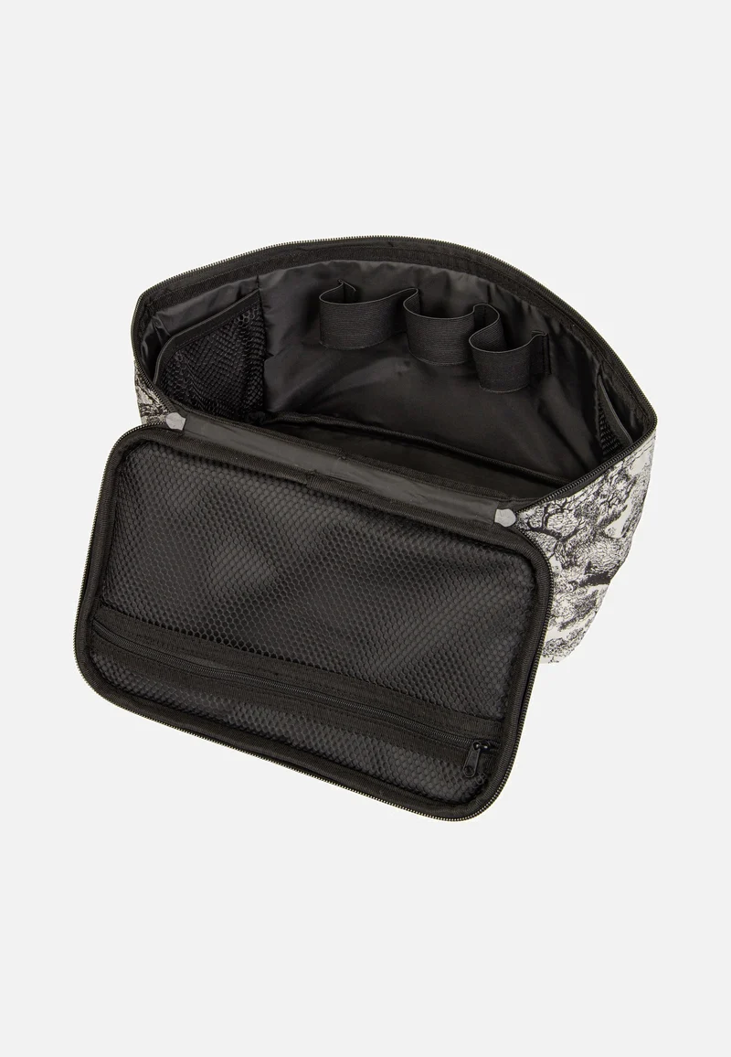 Cosmetic Case Jacquard Grey - Kosmetikkoffer