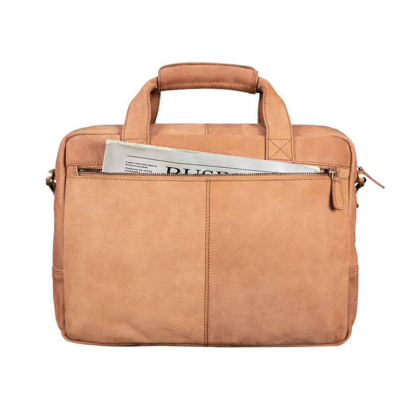 "Explorer" Lehrertasche Leder Herren Damen 10 Fächer